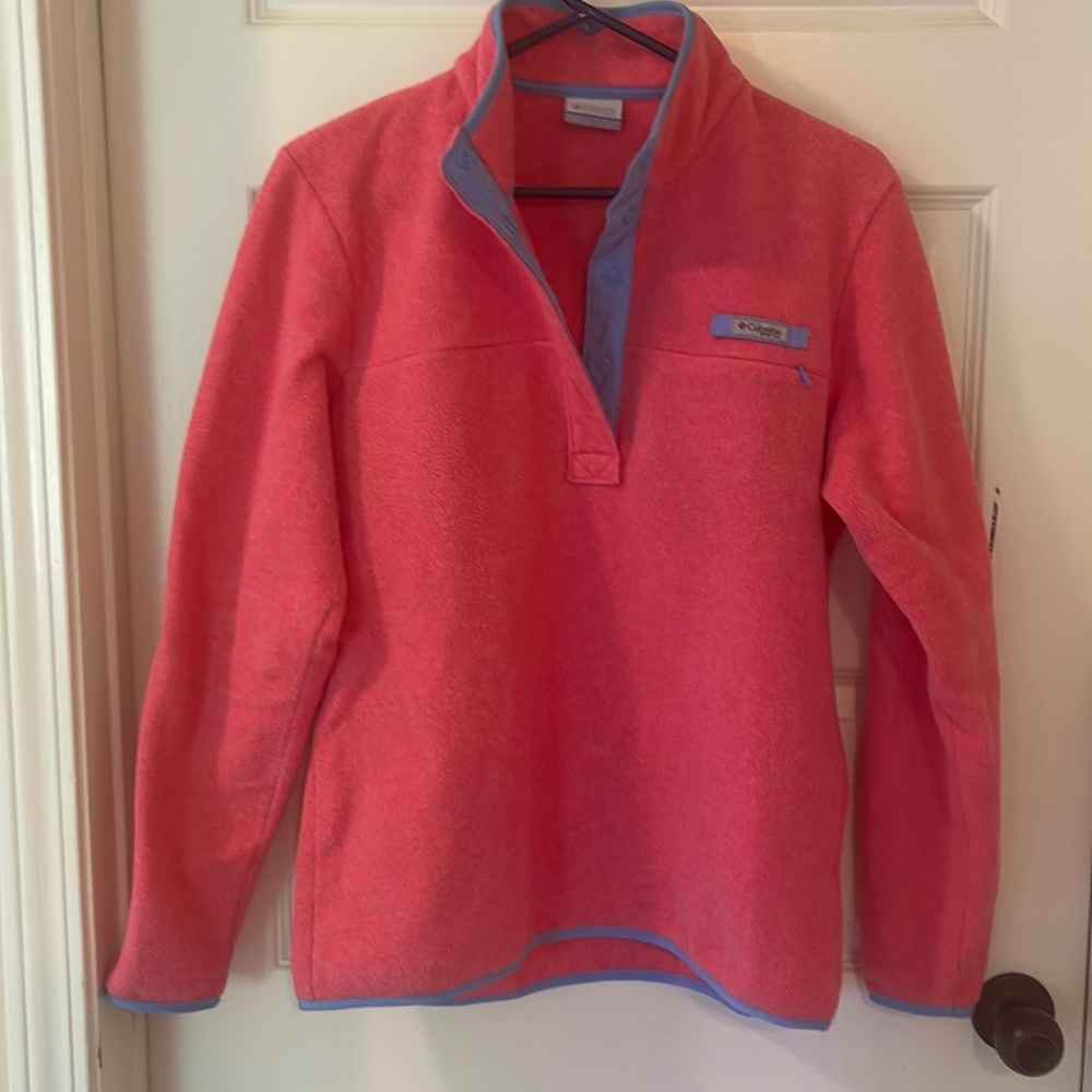 Columbia PFG fleece pullover Size large